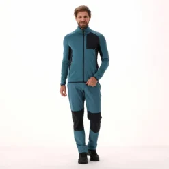 Uomo CMP Pile^Giacca con zip in pile Merino da uomo Unlimitech