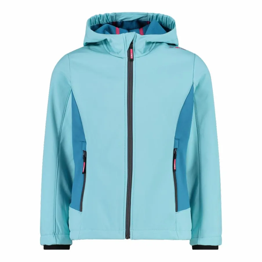 CMP Giacche E Piumini^Giacca da bambina in softshell con cappuccio