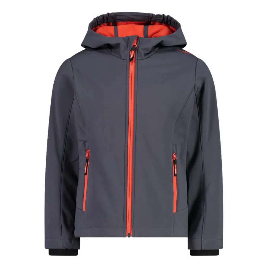 CMP Giacche E Piumini^Giacca da bambina in softshell con cappuccio