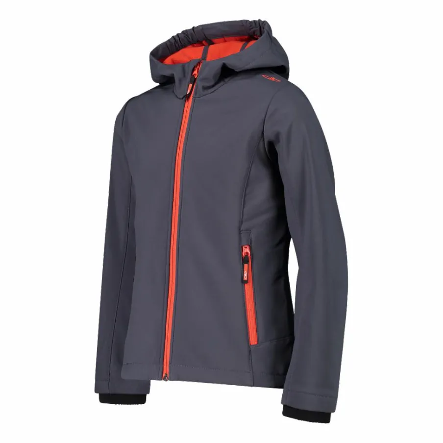 CMP Giacche E Piumini^Giacca da bambina in softshell con cappuccio