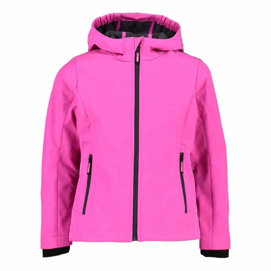 CMP Giacche E Piumini^Giacca da bambina in softshell con cappuccio