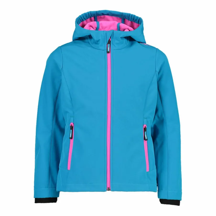 CMP Giacche E Piumini^Giacca da bambina in softshell con cappuccio