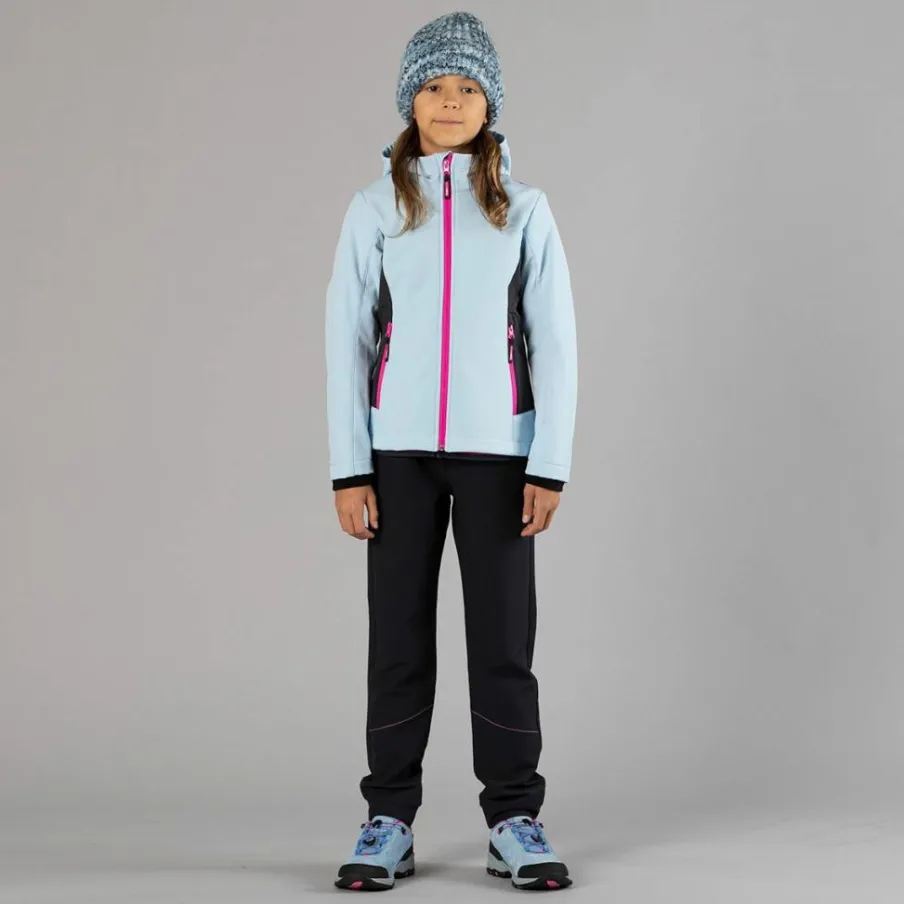 CMP Giacche E Piumini^Giacca da bambina in softshell con cappuccio