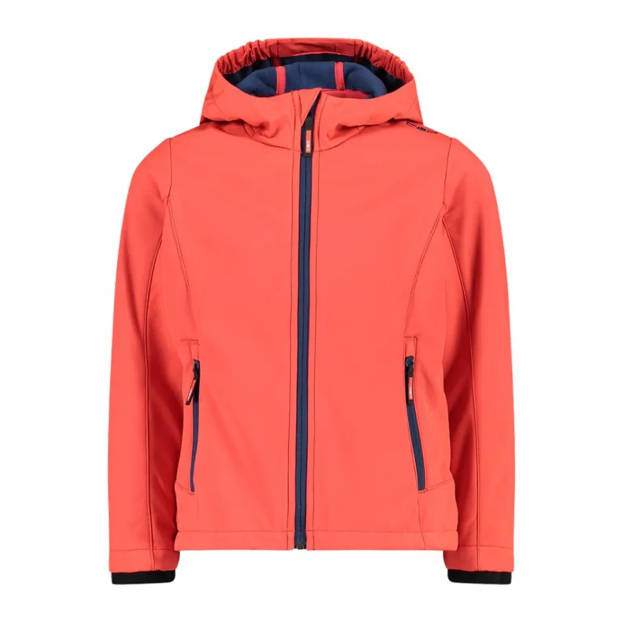 CMP Giacche E Piumini^Giacca da bambina in softshell con cappuccio