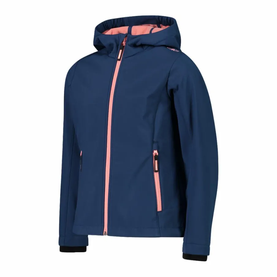 CMP Giacche E Piumini^Giacca da bambina in softshell con cappuccio