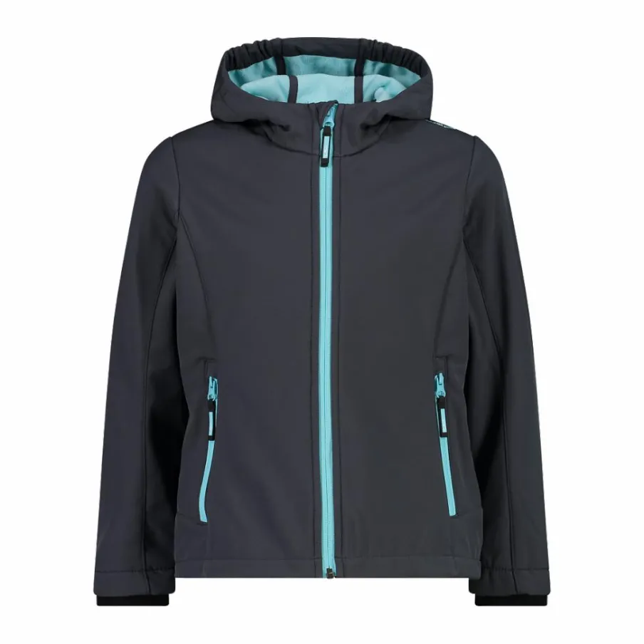 CMP Giacche E Piumini^Giacca da bambina in softshell con cappuccio