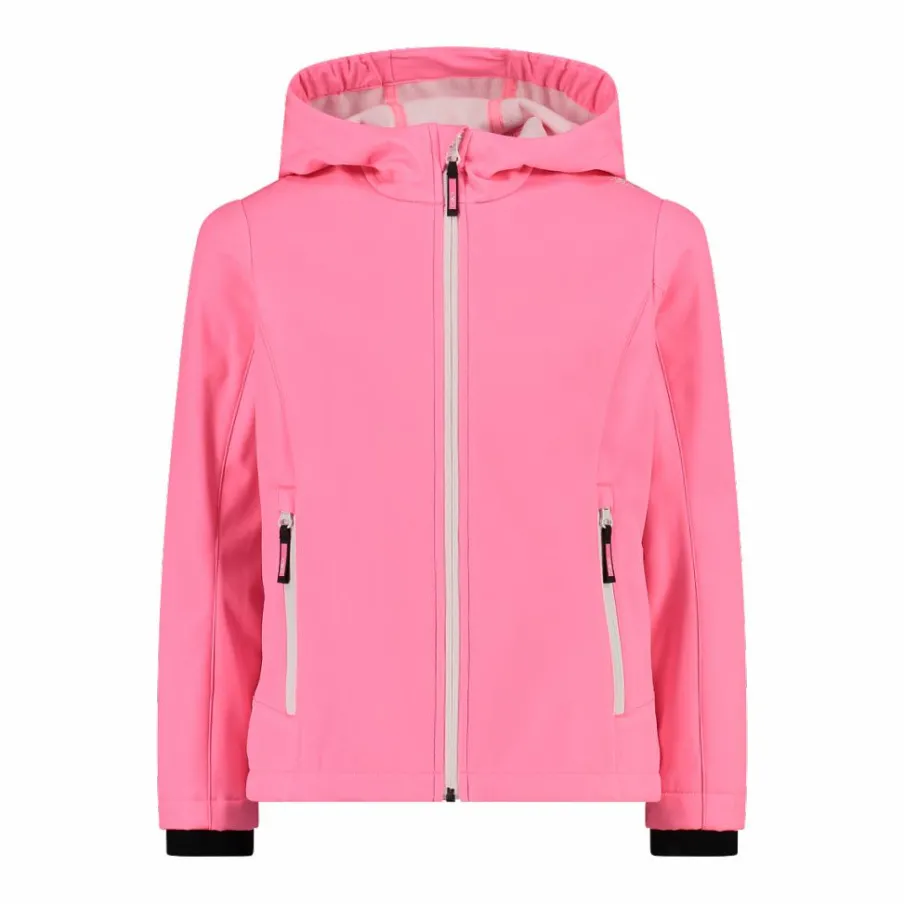 CMP Giacche E Piumini^Giacca da bambina in softshell con cappuccio