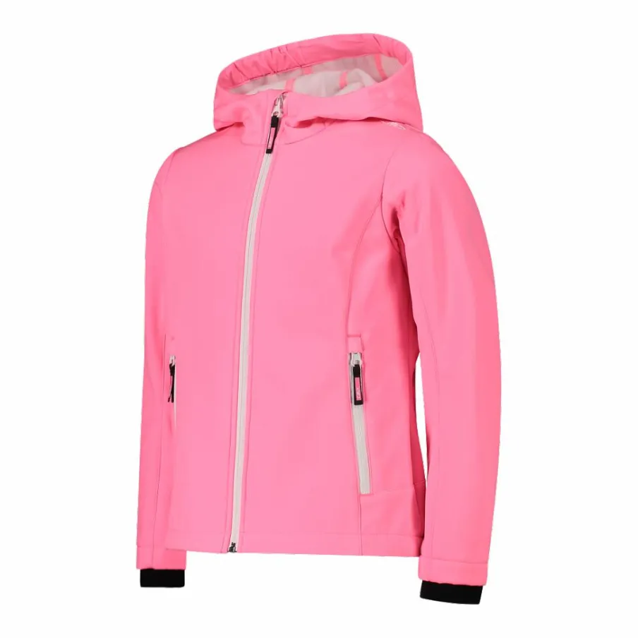 CMP Giacche E Piumini^Giacca da bambina in softshell con cappuccio