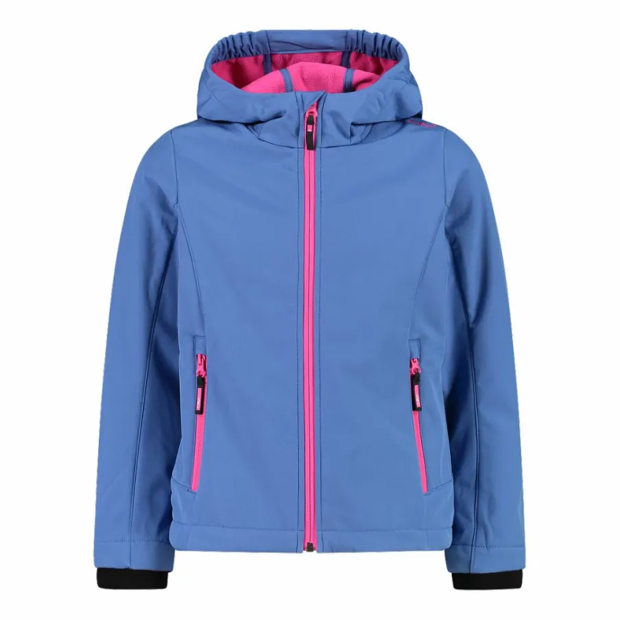 CMP Giacche E Piumini^Giacca da bambina in softshell con cappuccio
