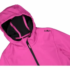 CMP Giacche E Piumini^Giacca da bambina in softshell con cappuccio