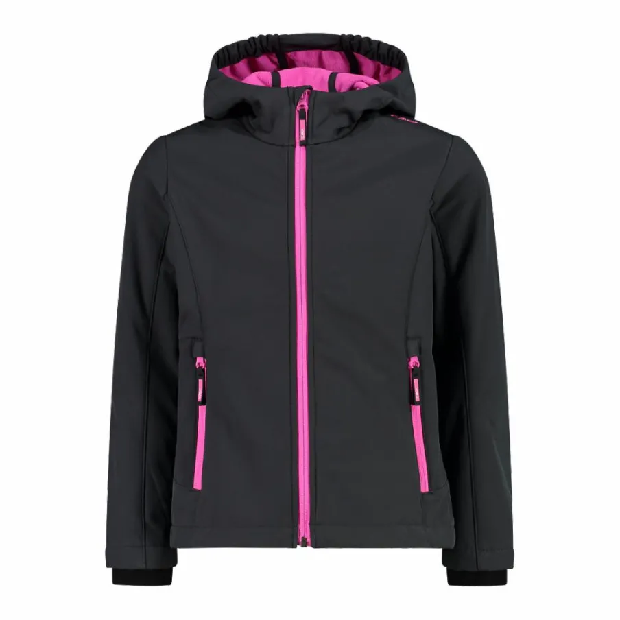 CMP Giacche E Piumini^Giacca da bambina in softshell con cappuccio