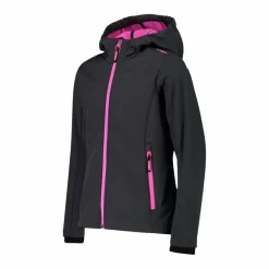 CMP Giacche E Piumini^Giacca da bambina in softshell con cappuccio