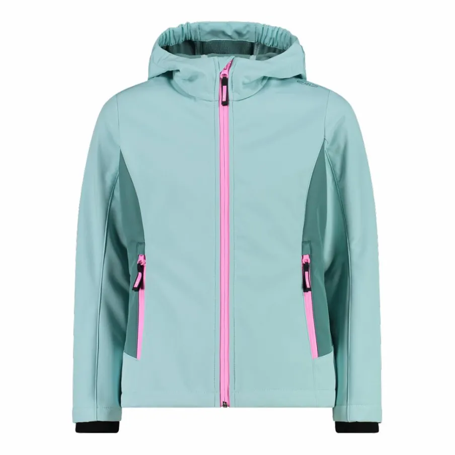 CMP Giacche E Piumini^Giacca da bambina in softshell con cappuccio