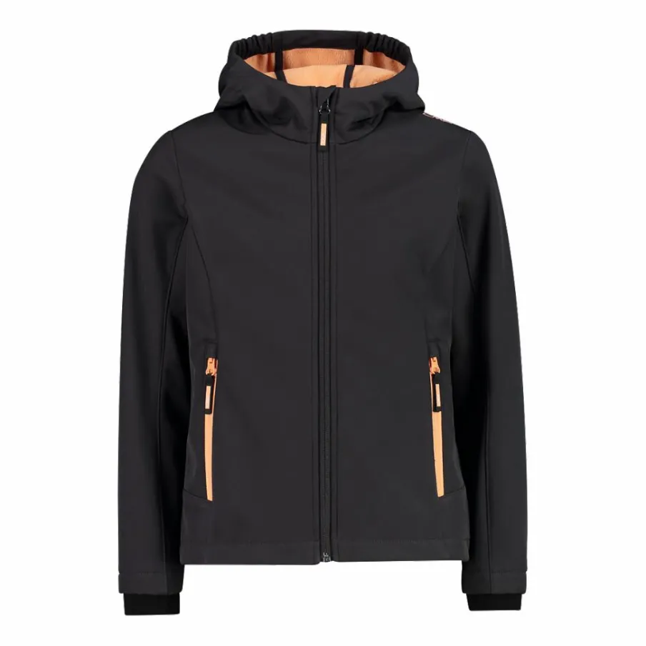 CMP Giacche E Piumini^Giacca da bambina in softshell con cappuccio