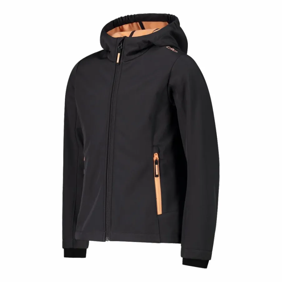 CMP Giacche E Piumini^Giacca da bambina in softshell con cappuccio