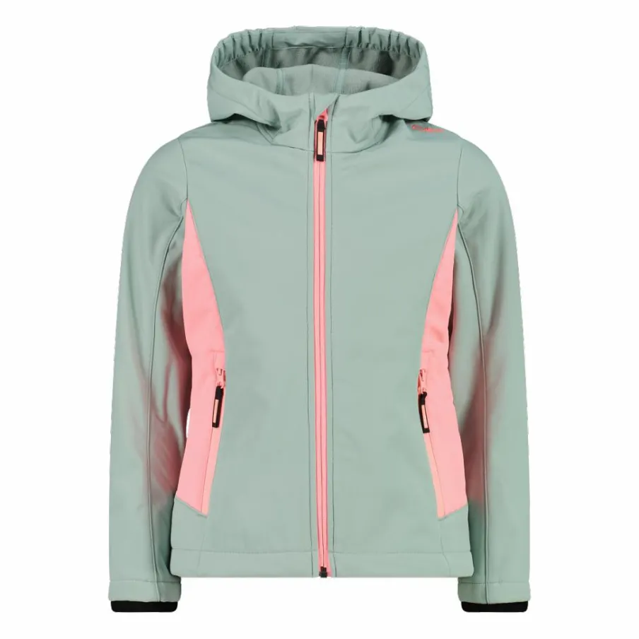 CMP Giacche E Piumini^Giacca da bambina in softshell con cappuccio