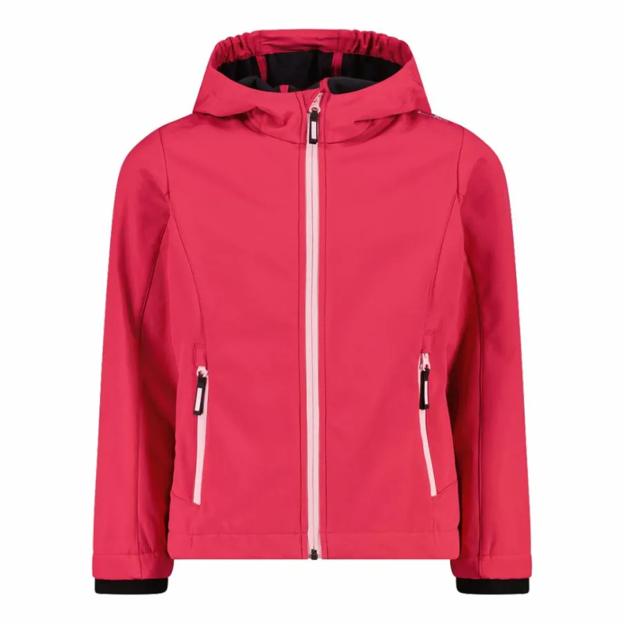 CMP Giacche E Piumini^Giacca da bambina in softshell con cappuccio
