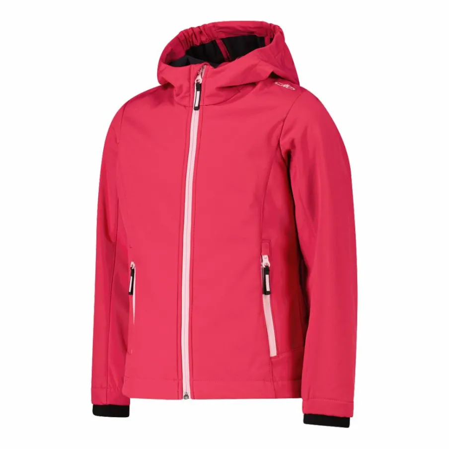 CMP Giacche E Piumini^Giacca da bambina in softshell con cappuccio