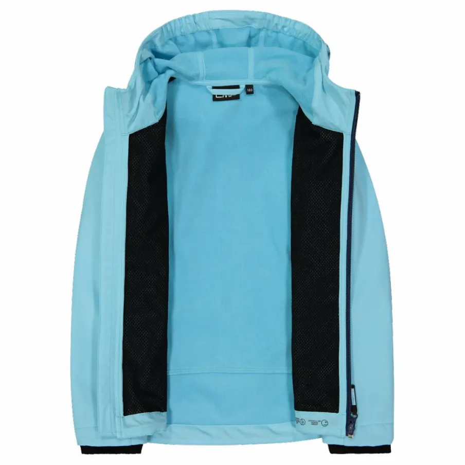 CMP Giacche E Piumini^Giacca da bambina in softshell con cappuccio
