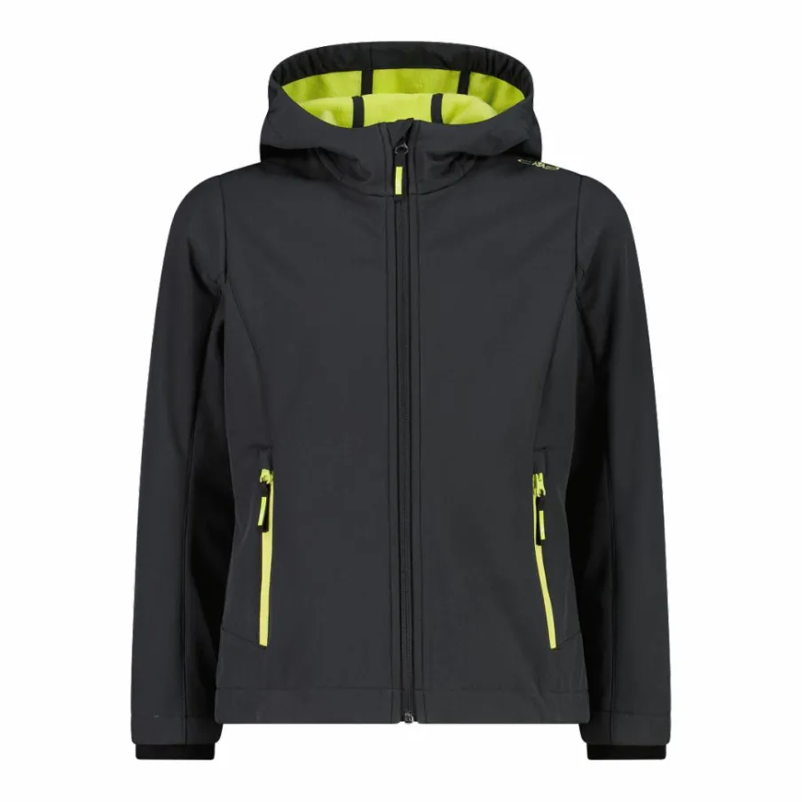 CMP Giacche E Piumini^Giacca da bambina in softshell con cappuccio