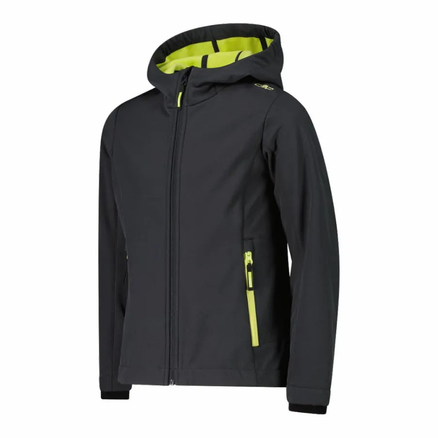 CMP Giacche E Piumini^Giacca da bambina in softshell con cappuccio