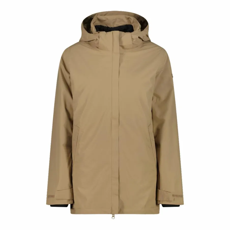 Donna CMP Giacche Imbottite E Piumini|Giacche Invernali^Giacca da donna con cappuccio ed interno staccabili