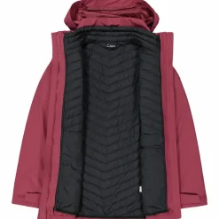 Donna CMP Giacche Imbottite E Piumini|Giacche Invernali^Giacca da donna con cappuccio ed interno staccabili