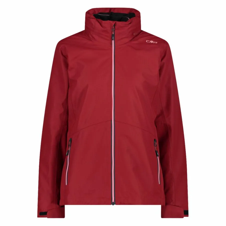Donna CMP Gusci E Giacche Impermeabili|Giacche Trekking^Giacca da donna con pile staccabile interno