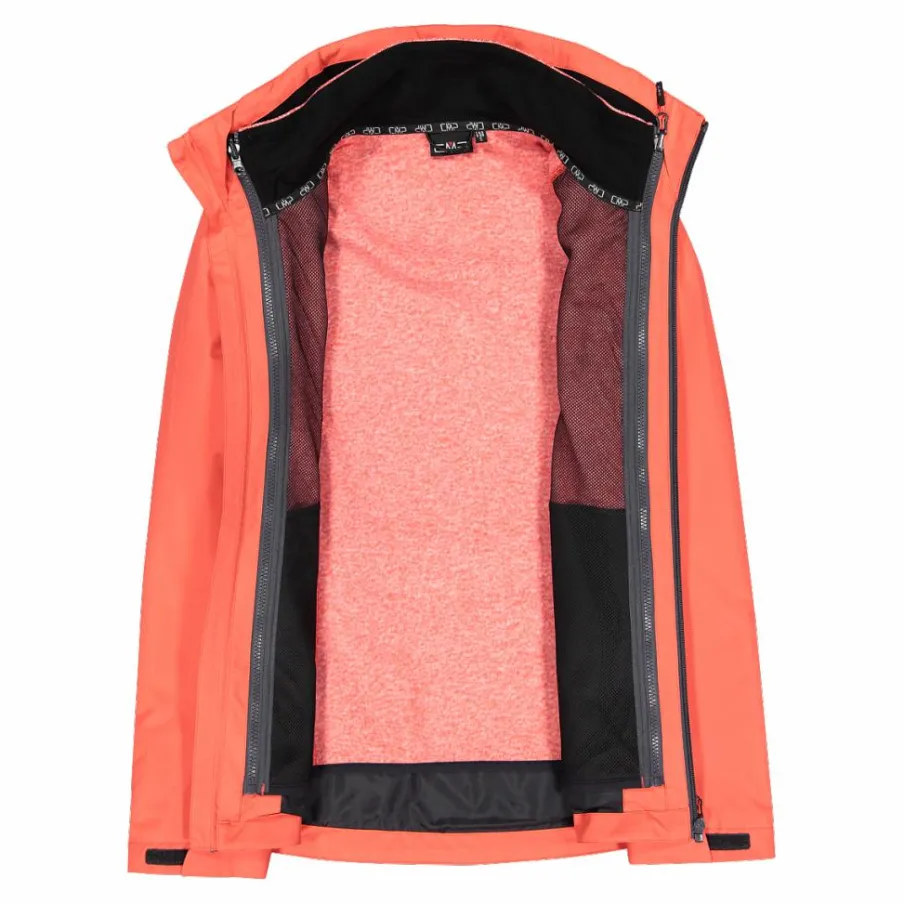 Donna CMP Gusci E Giacche Impermeabili|Giacche Trekking^Giacca da donna con pile staccabile interno