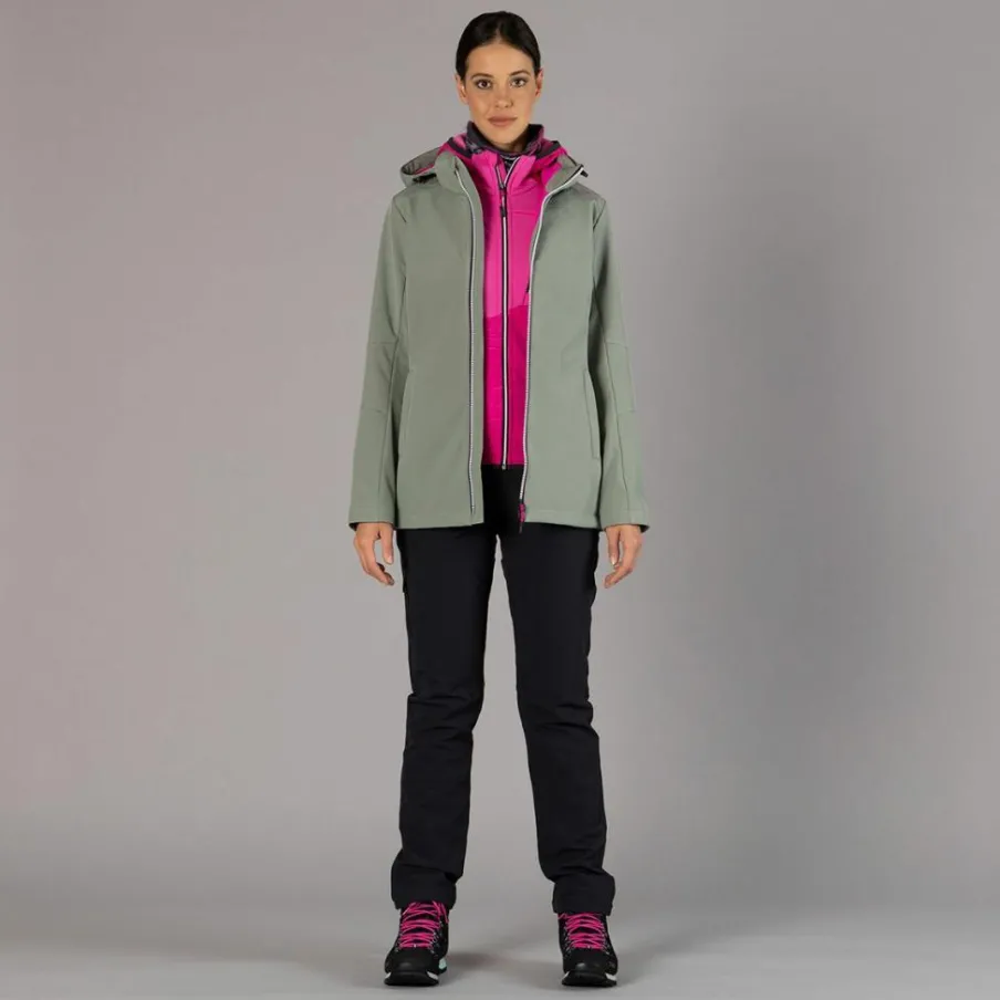 Donna CMP Giacche Trekking|Giacche Softshell^Giacca da donna in softshell comfort fit