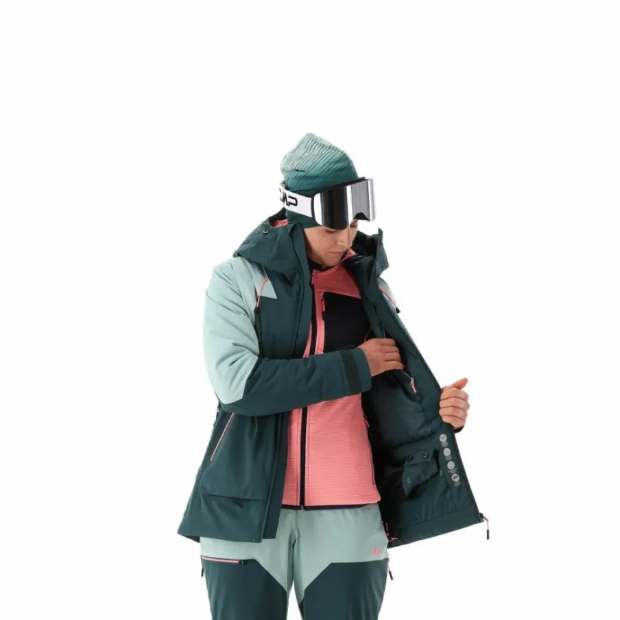 Donna CMP Giacche Trekking|Giacche Sci^Giacca da donna Unlimitech imbottita con PrimaLoft