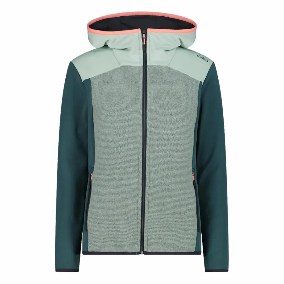 Donna CMP Maglioni E Felpe^Giacca da Donna Wooltech con cappuccio