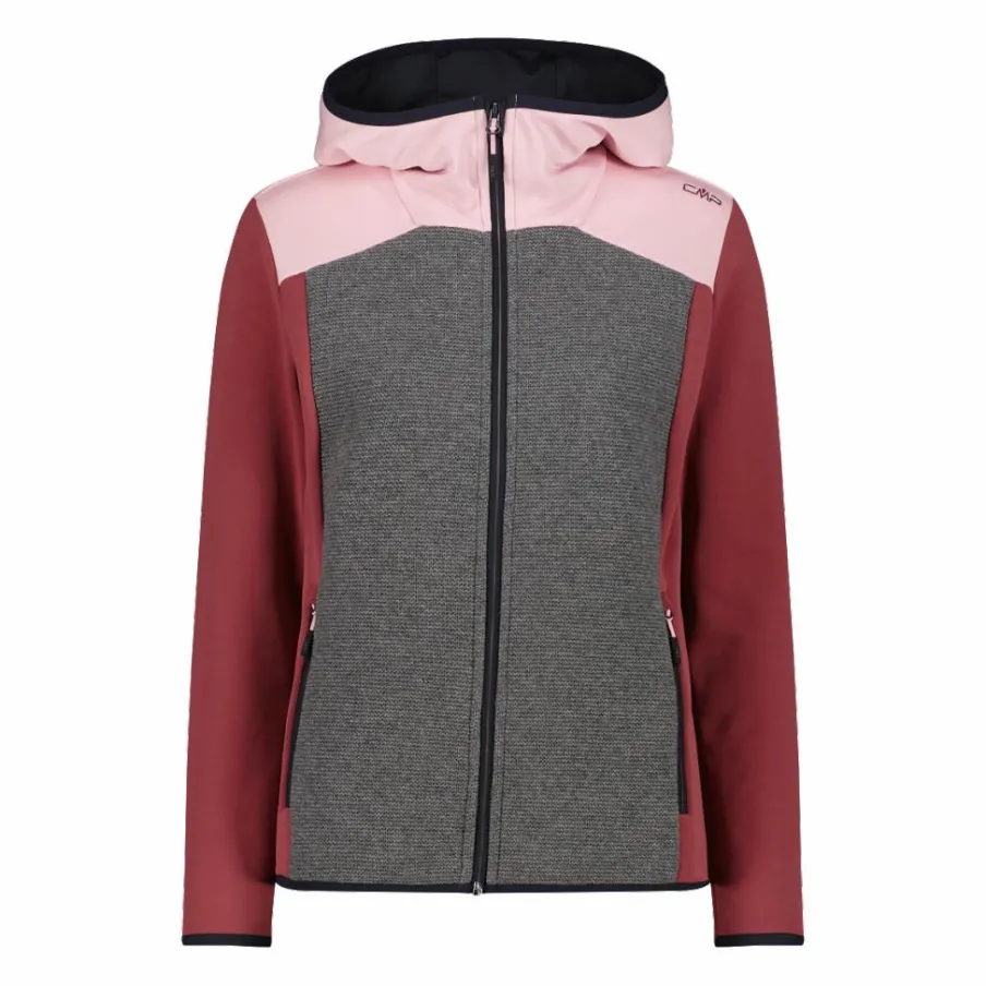 Donna CMP Maglioni E Felpe^Giacca da Donna Wooltech con cappuccio