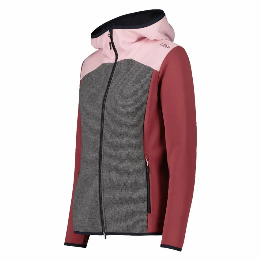 Donna CMP Maglioni E Felpe^Giacca da Donna Wooltech con cappuccio