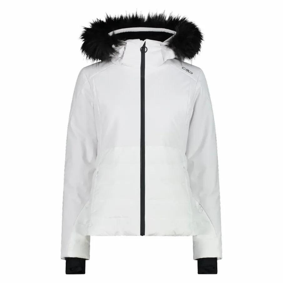 Donna CMP Giacche Sci|Giacche Invernali^Giacca da sci con cappuccio staccabile in ecopelliccia da donna