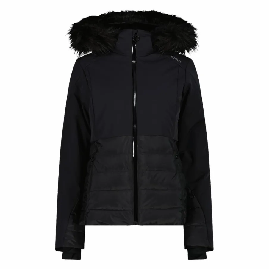 Donna CMP Giacche Sci|Giacche Invernali^Giacca da sci con cappuccio staccabile in ecopelliccia da donna