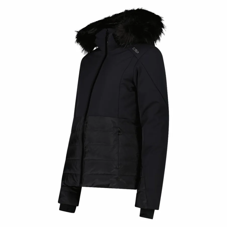Donna CMP Giacche Sci|Giacche Invernali^Giacca da sci con cappuccio staccabile in ecopelliccia da donna