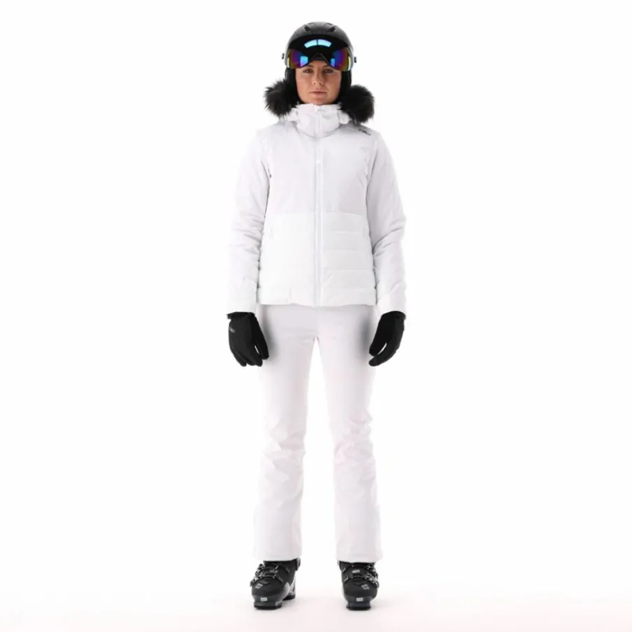 Donna CMP Giacche Sci|Giacche Invernali^Giacca da sci con cappuccio staccabile in ecopelliccia da donna