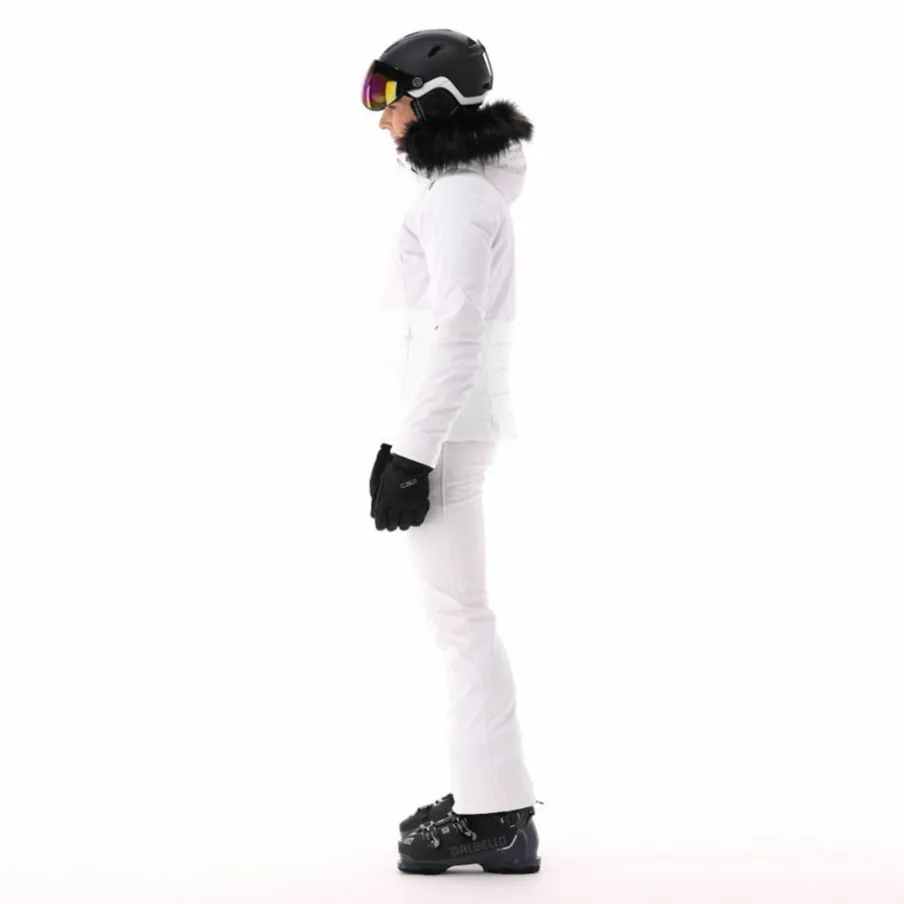 Donna CMP Giacche Sci|Giacche Invernali^Giacca da sci con cappuccio staccabile in ecopelliccia da donna