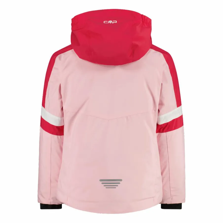 CMP Giacche E Pantaloni Sci^Giacca da sci da bambina con cappuccio staccabile