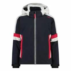 CMP Giacche E Pantaloni Sci^Giacca da sci da bambina con cappuccio staccabile