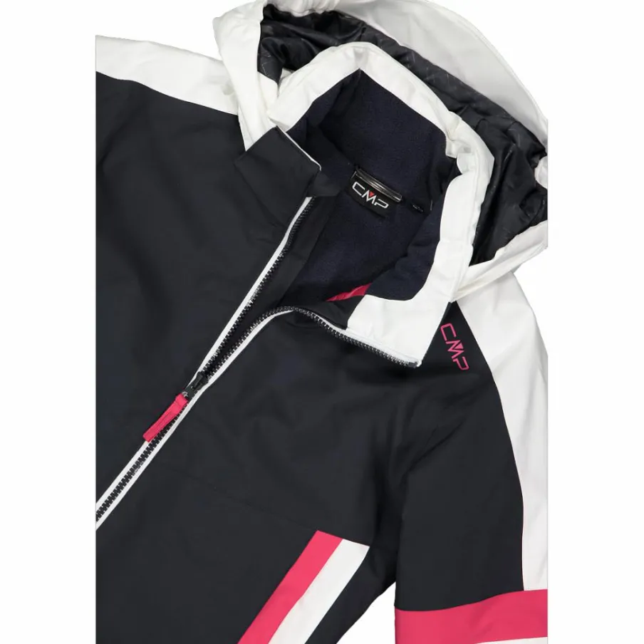 CMP Giacche E Pantaloni Sci^Giacca da sci da bambina con cappuccio staccabile