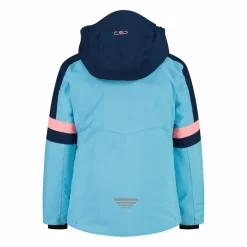 CMP Giacche E Pantaloni Sci^Giacca da sci da bambina con cappuccio staccabile