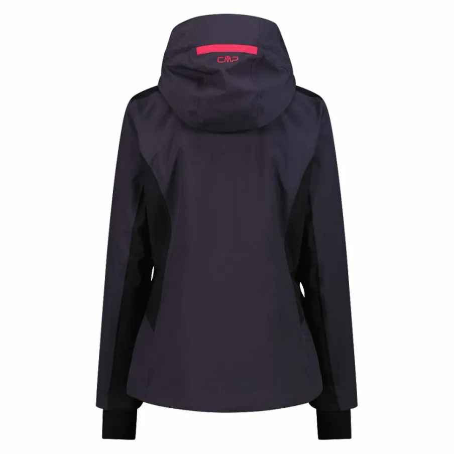 Donna CMP Giacche Invernali|Giacche Sci^Giacca da sci da donna in 4-way stretch con cappuccio staccabile