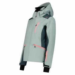 Donna CMP Giacche Invernali|Giacche Sci^Giacca da sci da donna in 4-way stretch con cappuccio staccabile