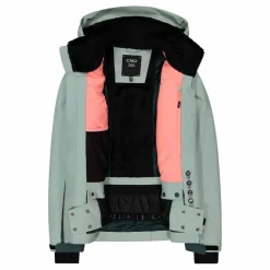 Donna CMP Giacche Invernali|Giacche Sci^Giacca da sci da donna in 4-way stretch con cappuccio staccabile