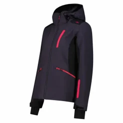 Donna CMP Giacche Invernali|Giacche Sci^Giacca da sci da donna in 4-way stretch con cappuccio staccabile
