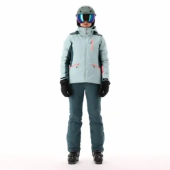 Donna CMP Giacche Invernali|Giacche Sci^Giacca da sci da donna in 4-way stretch con cappuccio staccabile