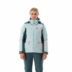 Donna CMP Giacche Invernali|Giacche Sci^Giacca da sci da donna in 4-way stretch con cappuccio staccabile