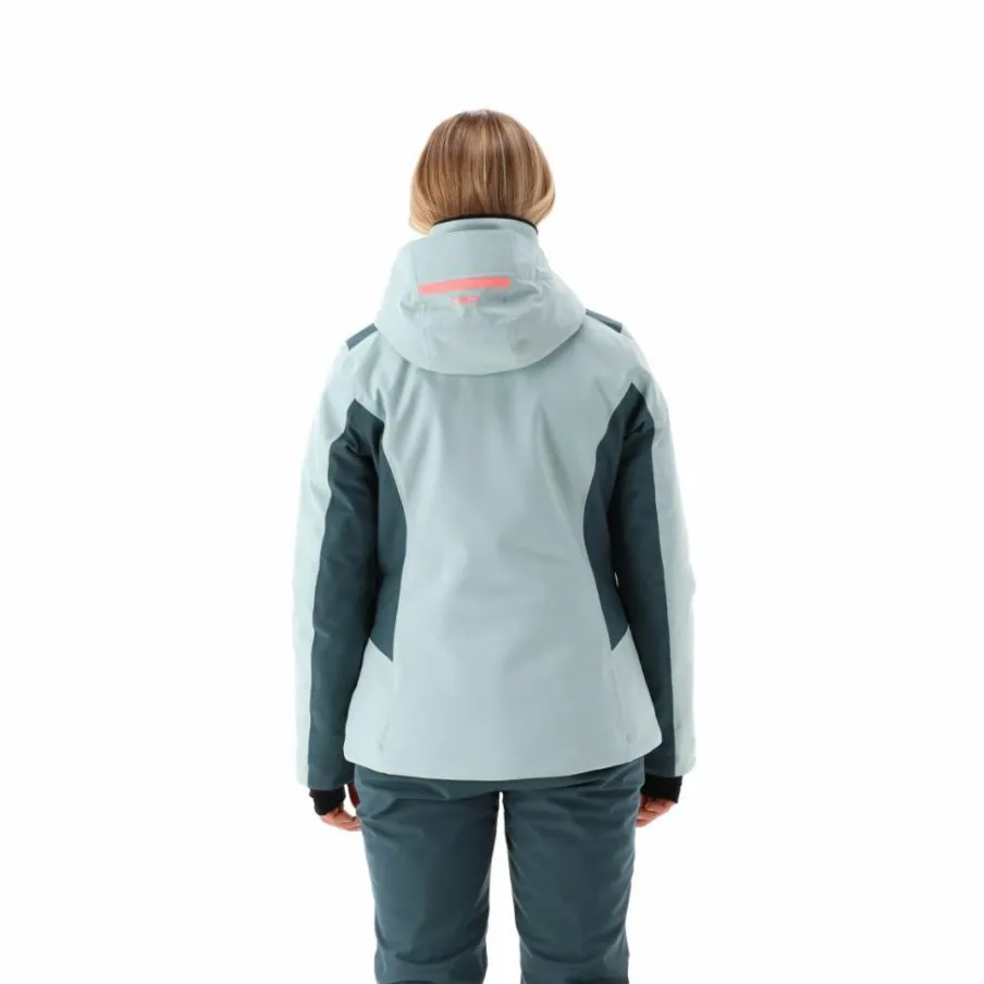 Donna CMP Giacche Invernali|Giacche Sci^Giacca da sci da donna in 4-way stretch con cappuccio staccabile